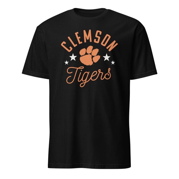 Posh M Other - Pretty Clemson Tigers Paw T-Shirt – Graphic Tee for Fans